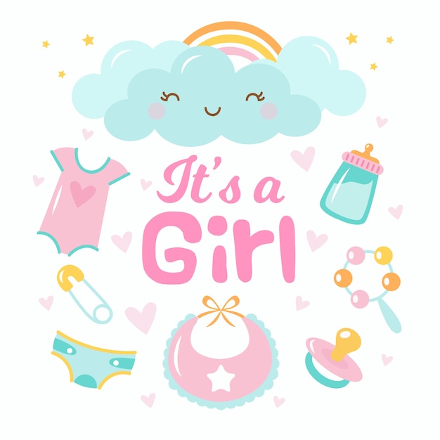 Baby shower for girl