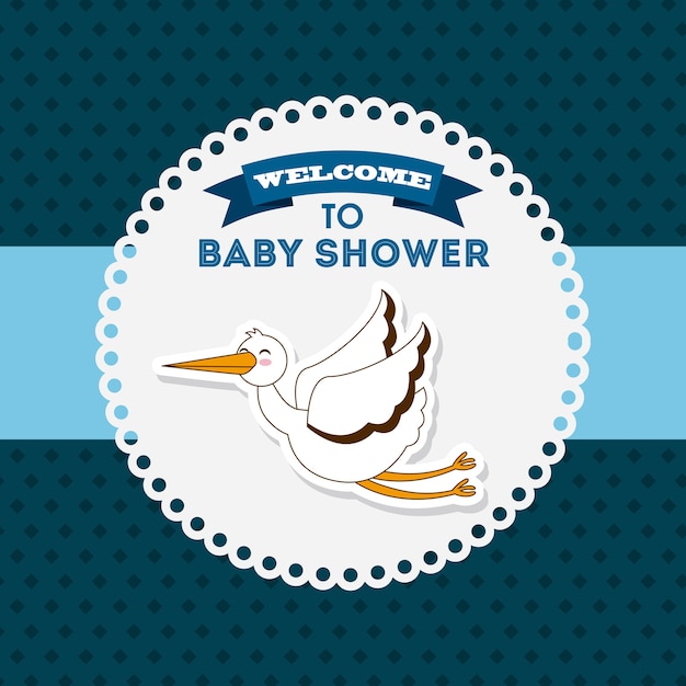 Carta di invito baby shower