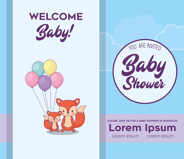 Baby shower Invitation 