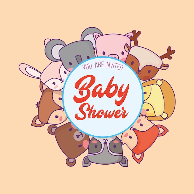 Baby shower invitation