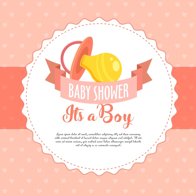 Baby shower invita biglietto di auguri / invito