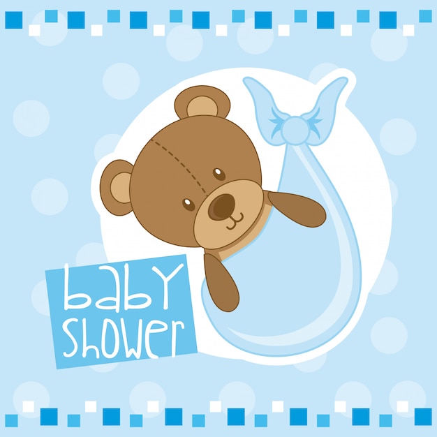 Baby shower ontwerp