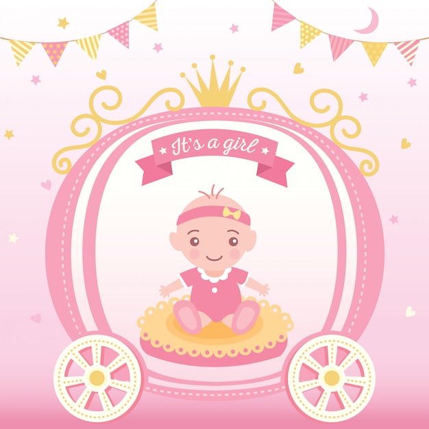 Baby shower prinses meisjes