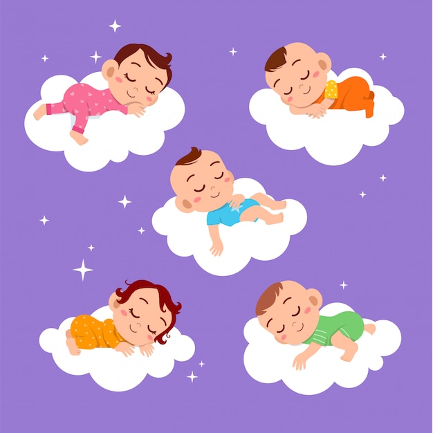 Baby Sleep On Cloud Set