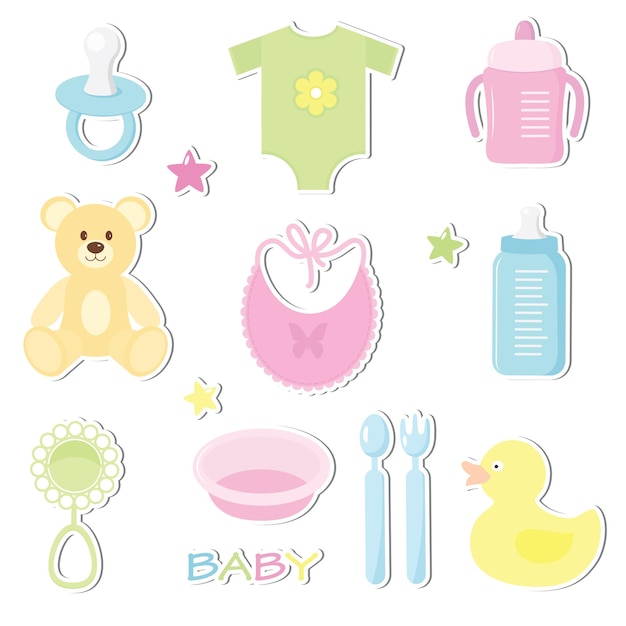 Baby stickers