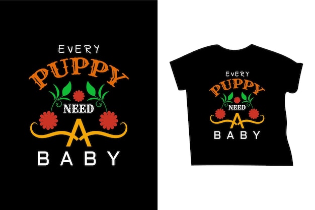 Baby t shirt design t shirt template illustration