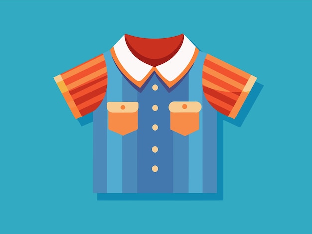 Vector baby t shirt vector illustration