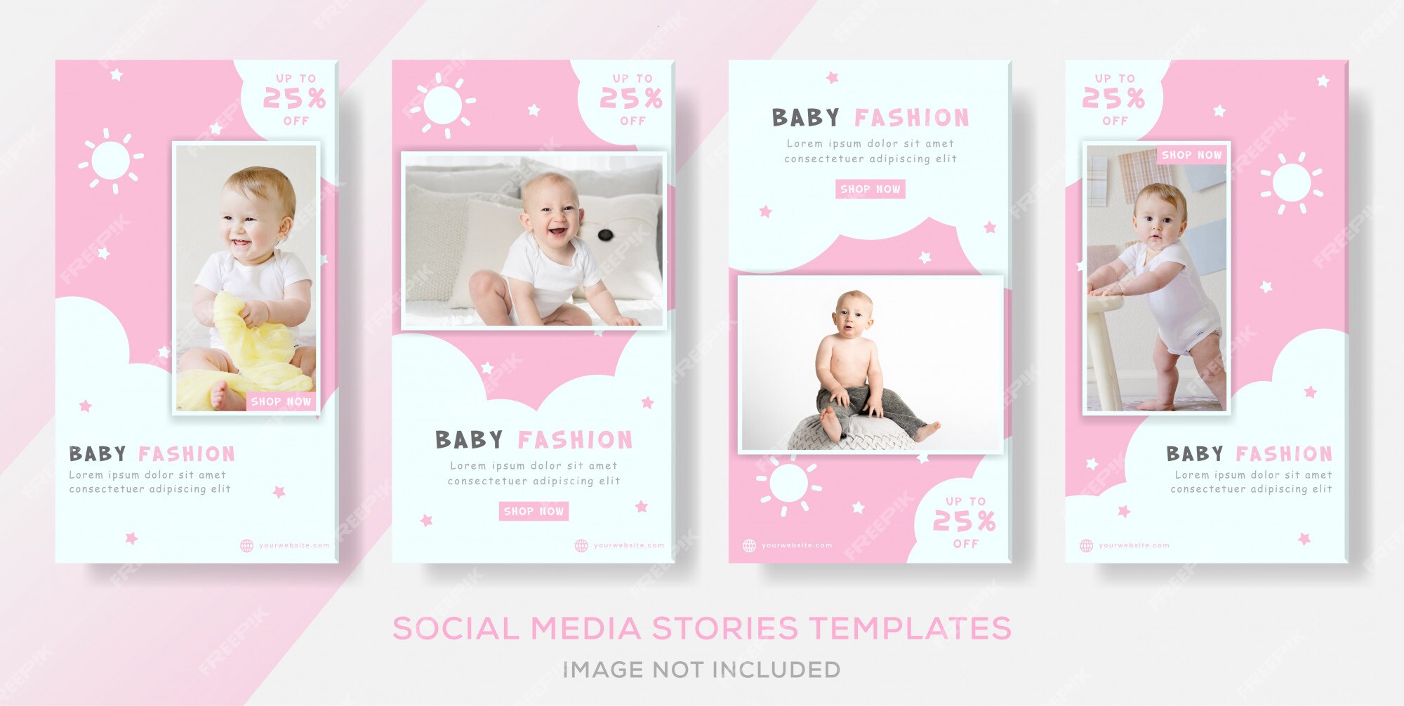 Instagram Template Baby Baby Bundle Social Media Post 30 