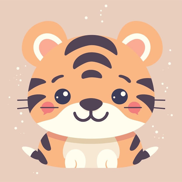 baby tiger mascot