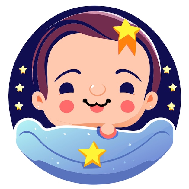 baby vector illustration art