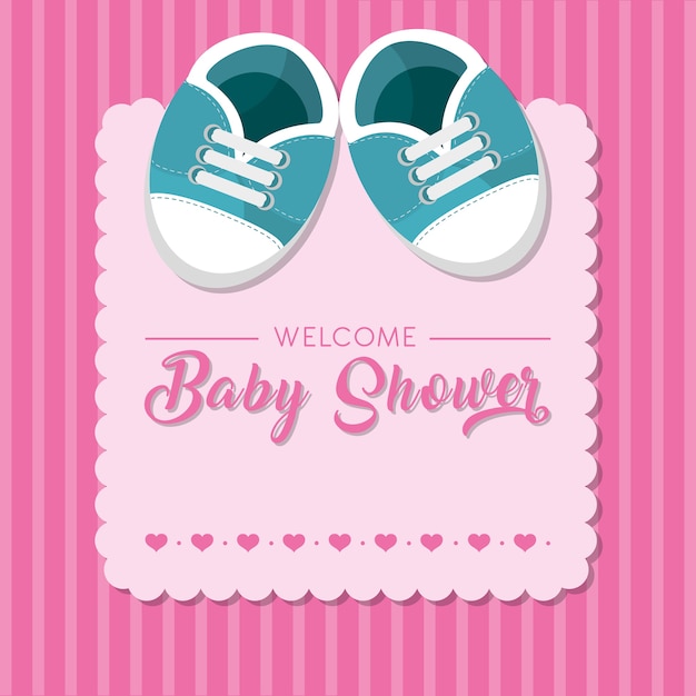 Vector babyshower