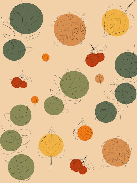 Bacground Illustrations autumn