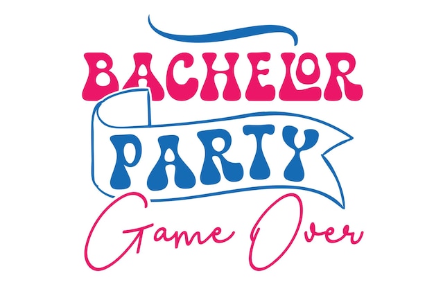 Vector bachelor party svg bundle