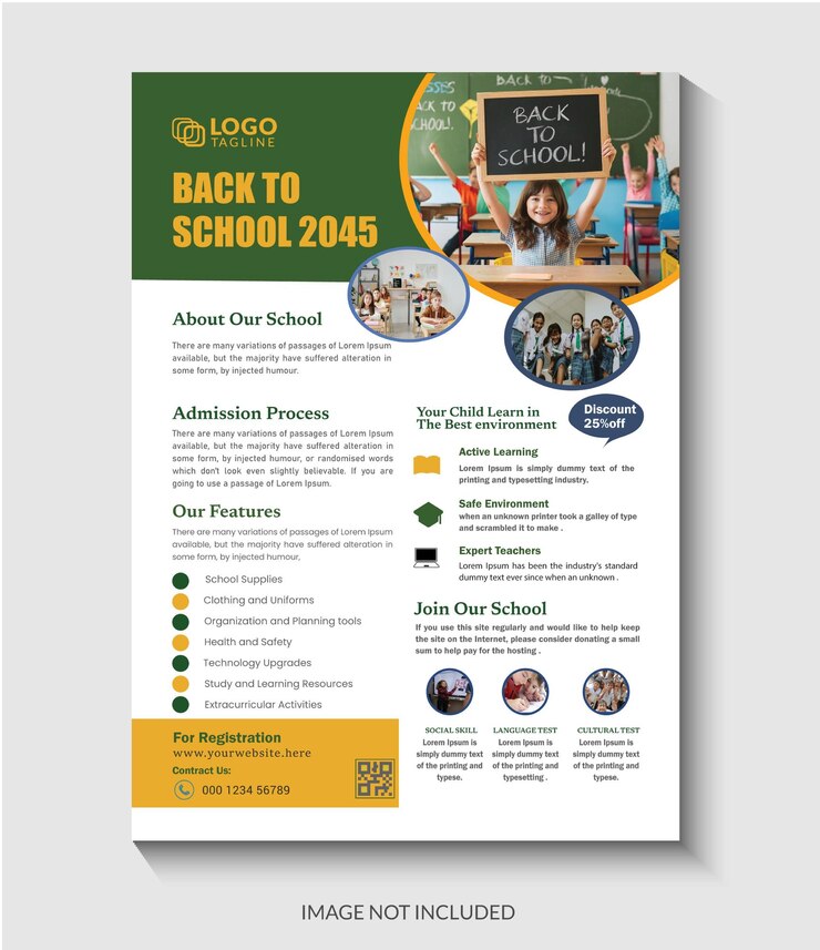 Back to School 2045 Flyer