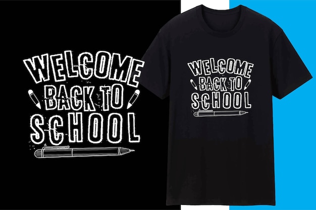 Back to school Awesome Creative T shirt Design