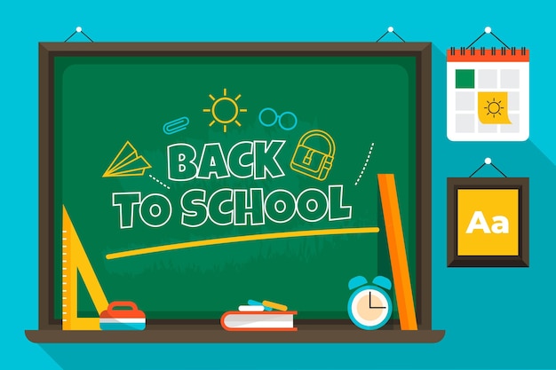 Back to school background theme