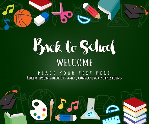 back to school background