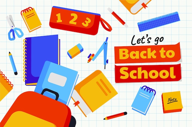 Back to school background