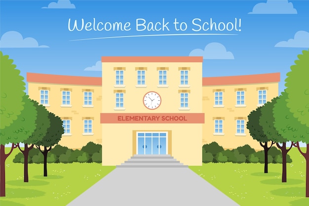 Back to school background