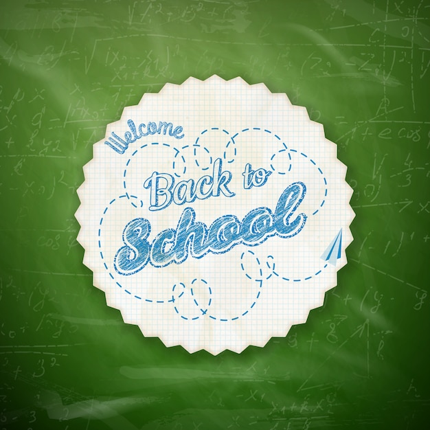 Back to school background. 