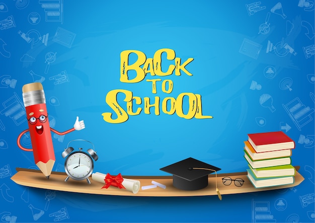 Back to school background