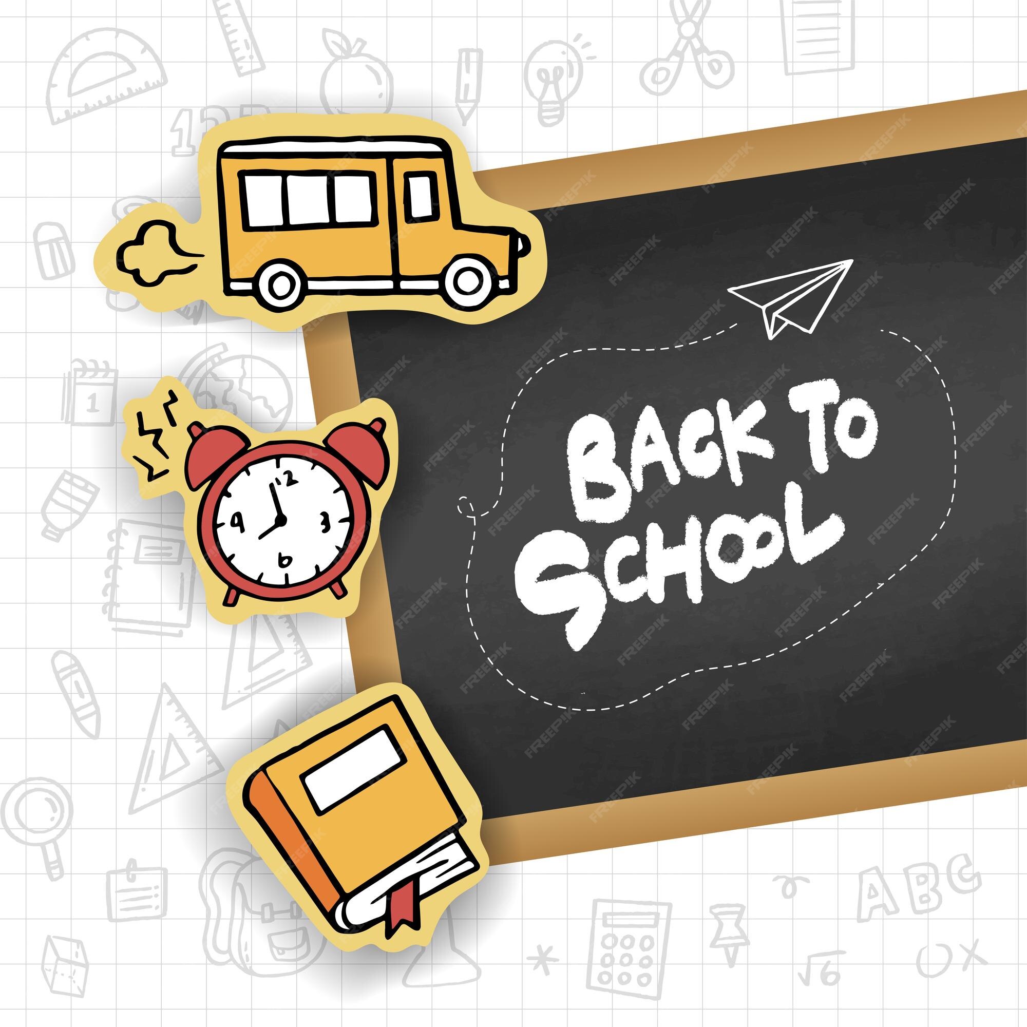 Back to school - Free art icons