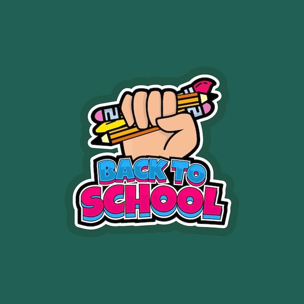 Back to school design vector