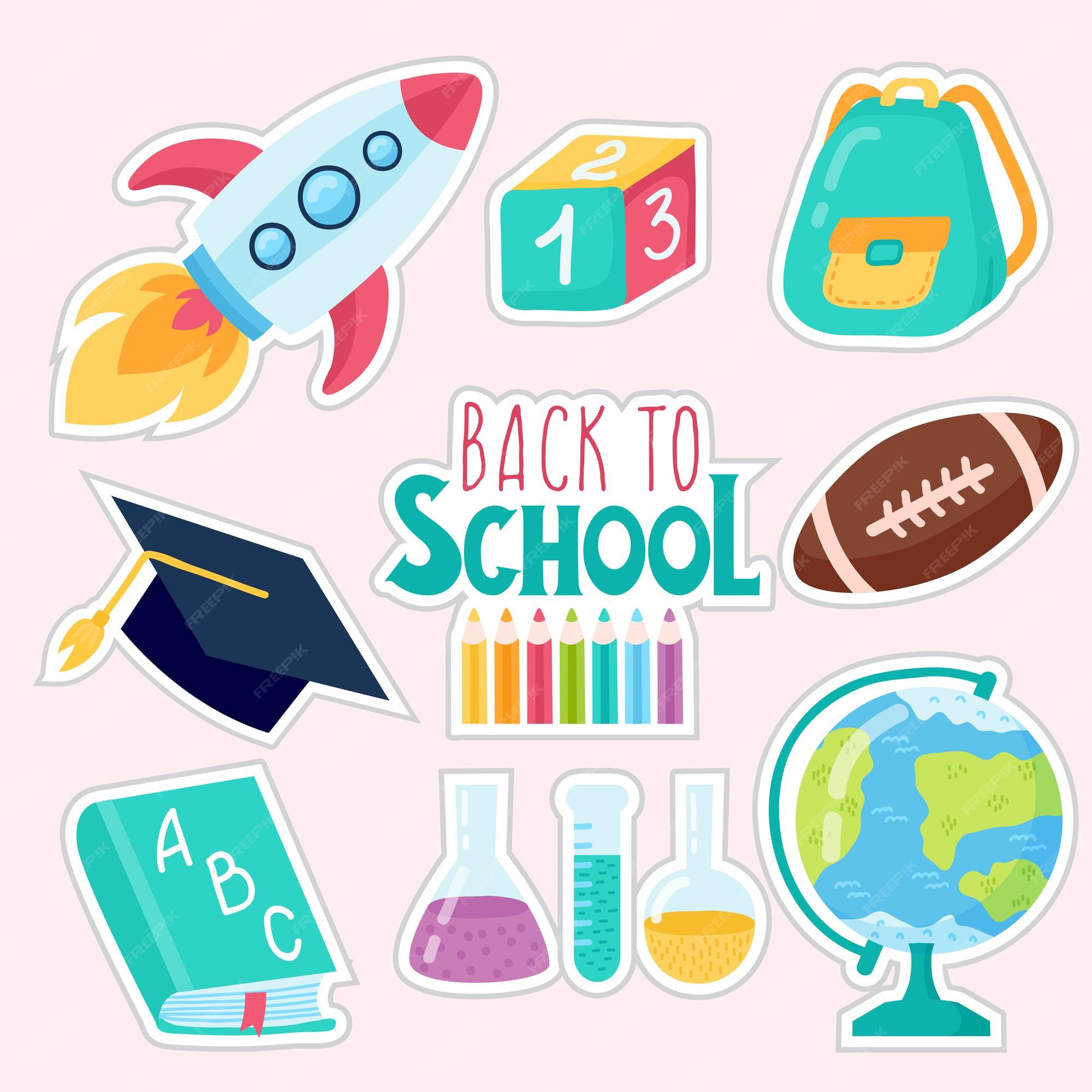 Read Back To School Sticker for iOS & Android