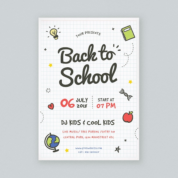 Back To School Flyer