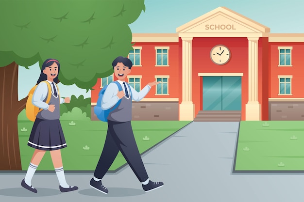 Back to School Illustration Design