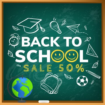 Premium Vector  Back to school illustration.