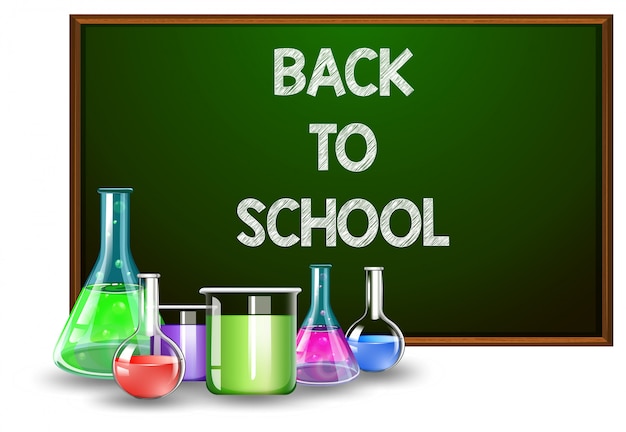 Back to school and lab equipments