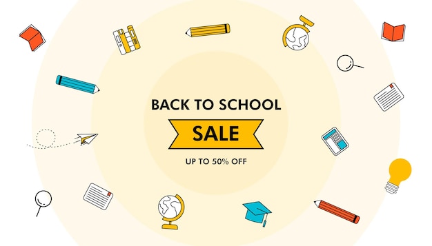 Back to school Landing Page