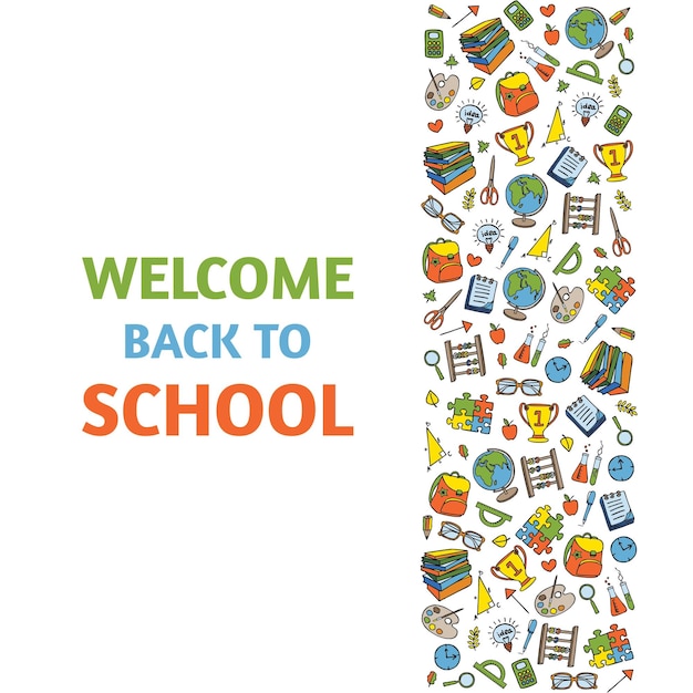 Back to school poster