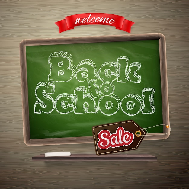 Back to School Sale template.