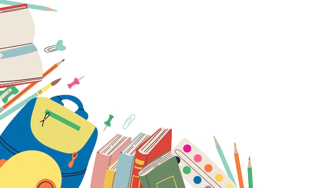 back to school social media template school time announcement school back to school