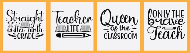 Back to school svg design