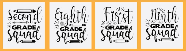 Back to school svg design