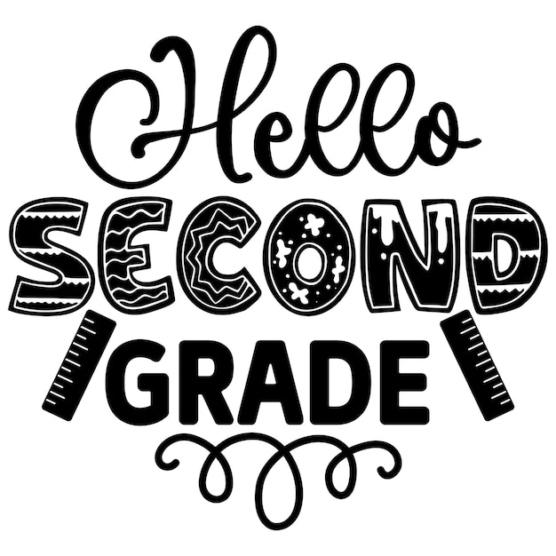 Vector back to school svg design