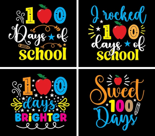 Vettore back to school svg disegno di magliette scolastiche