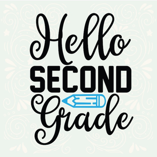 Back to school svg t shirt design