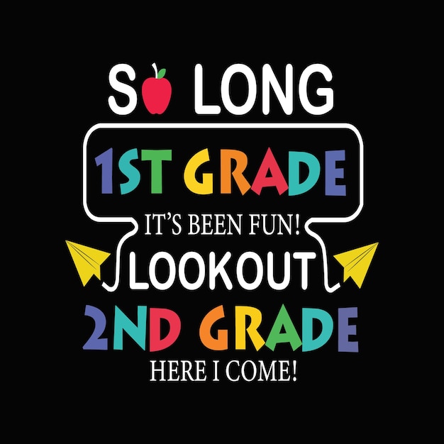 Back To School T-shirt Design