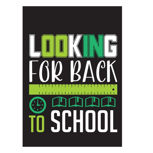 BACK TO SCHOOL T SHIRT DESIGN