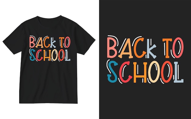 Back to school t shirt designBack to school 타이포그래피 티셔츠 디자인Back to school t shirt