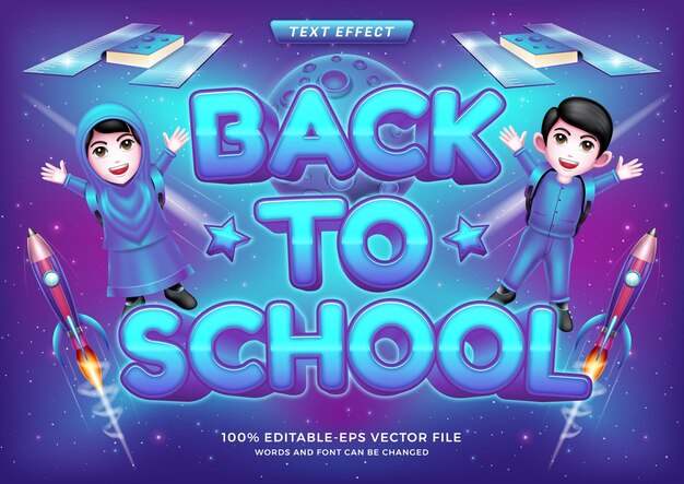 Back To School Text Effect