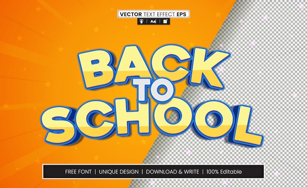 Back To School Text Effect