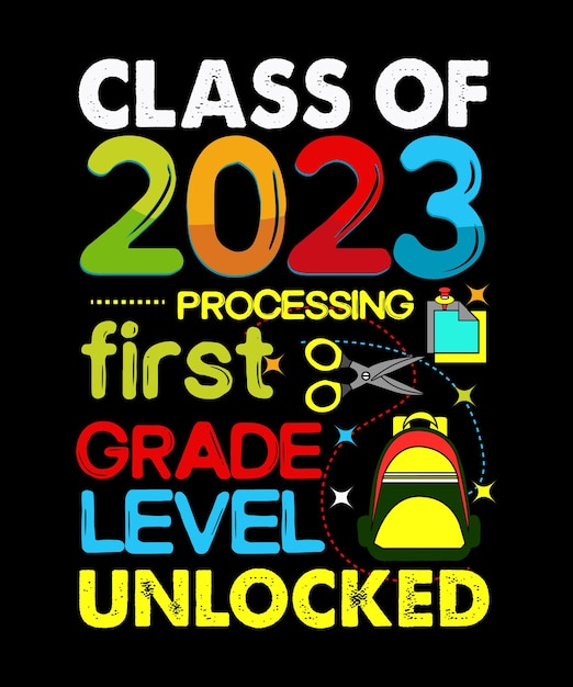 Vector back to school tshirt design