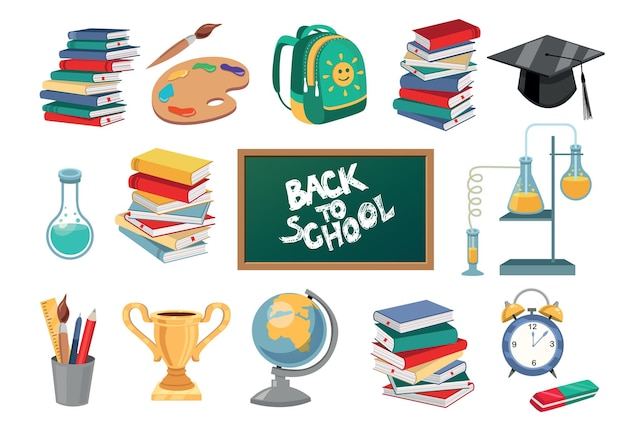 Back to school vector icon