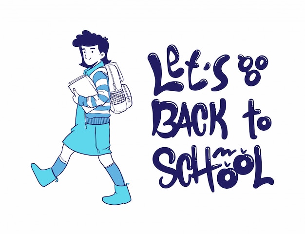 Vector back to school vector illustration