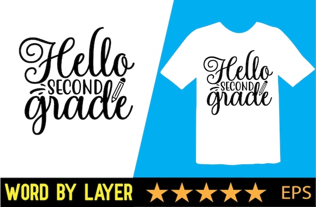 Back to school vector t-shirt design